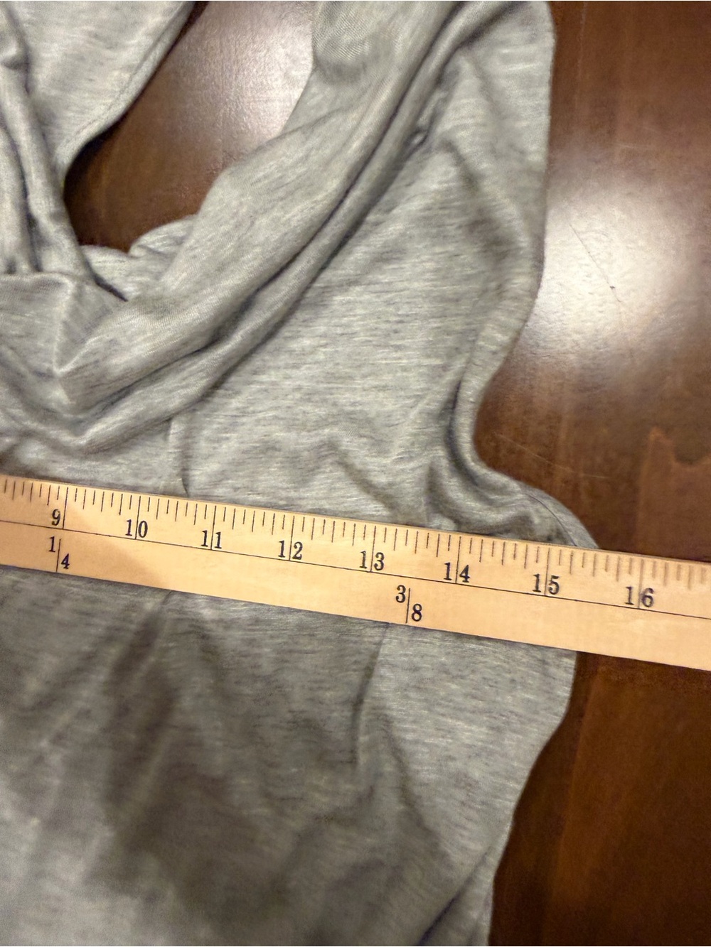 Helmut Lang Silver-Gray Draped Cowl Neck Maxi Dress - Picture 7 of 9